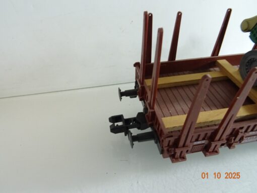 Märklin Spur 1 5832 Rungenwagen mit Schiffsdiesel siehe Foto in OVP PK1210 – Bild 4
