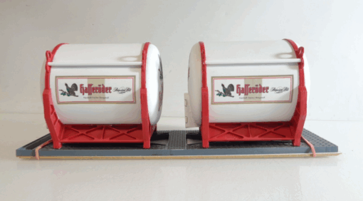 Märklin Spur 1 Tankbehälter 2 Stk. Hasseröder Premium Pils BH670 o.