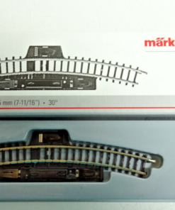Märklin Z 8529 Schaltgleis gebogen r 195mm 30° siehe Foto in OVP CK2169