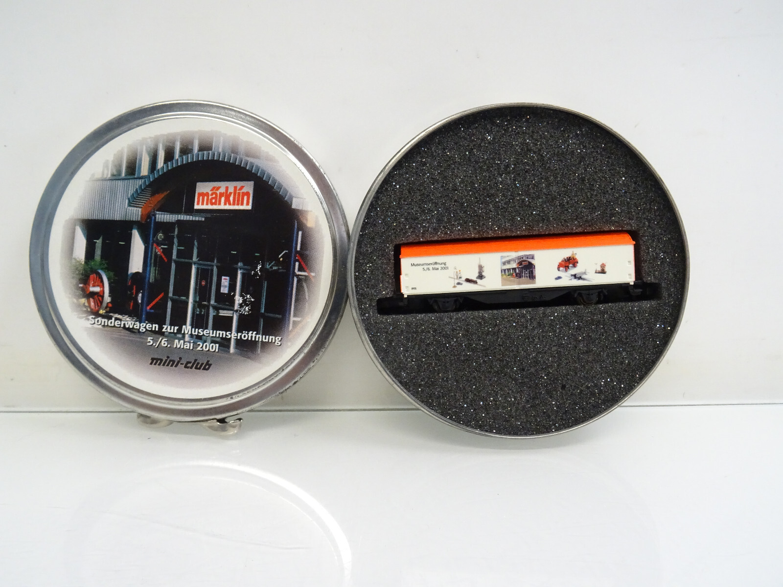 Märklin Z 98027 Sonderwagen Museumseröffnung 5./6. Mai 2001 in OVP LE4156