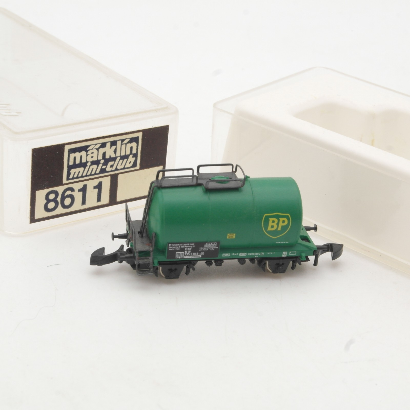 Märklin mini-club Z Kesselwagen BP der DB in EVP RR5455