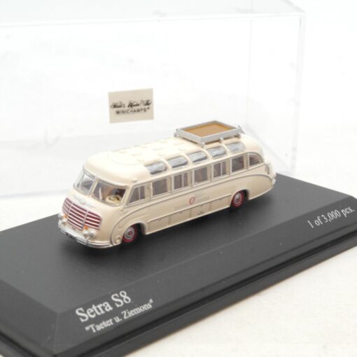 Minichamps 1:160 Setra S8Taeter und Ziemons in PC Box RG1414
