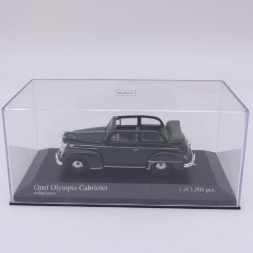 Minichamps 1:43 Nr.: 430040434 Opel Olympia Cabriolet grün, in PC-Box EX2382 – Bild 4