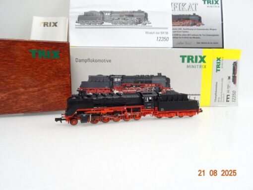 Minitrix N 12350 Dampflok BR 50 1503 der DB mit DSS in OVP JL2495