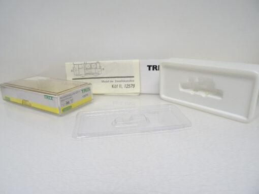 Minitrix N 12579 Originalverpackung mit Bedienungsanleitung für Köf RTS LE1555