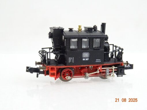 Minitrix N 12714 Dampflok BR 98 307 Glaskasten der DB in OVP JL2501 – Bild 3