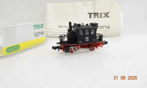 Minitrix N 12714 Dampflok BR 98 307 Glaskasten der DB in OVP JL2501