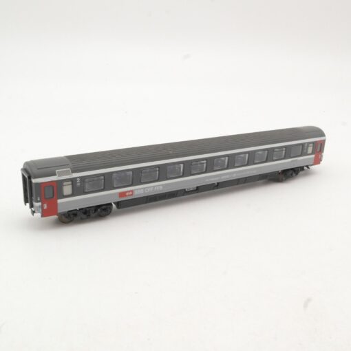 Minitrix N 13366 Schnellzugwagen 2. Klasse der SBB QR9811 o.