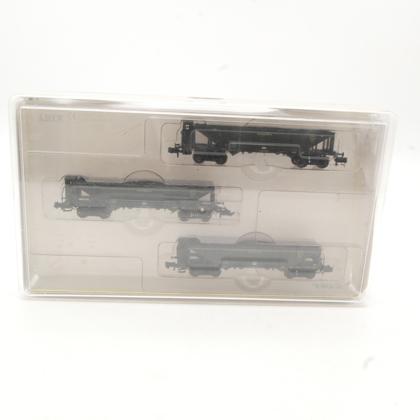 Minitrix N 13419 Set Kohlentrichterwagen der K.Bay.Sts.B. in OVP RR5306