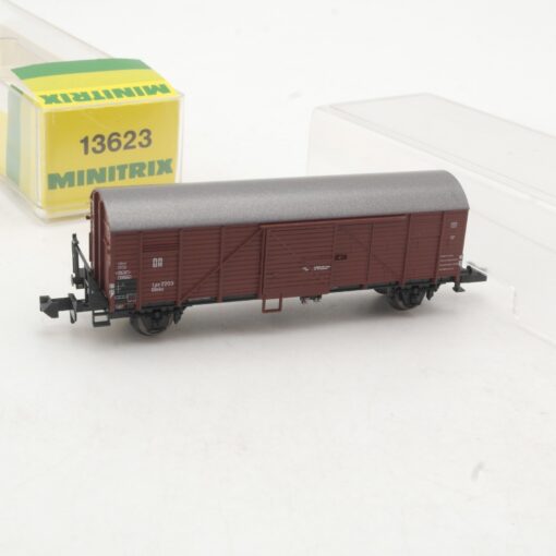 Minitrix N 13623 gedeckter Güterwagen der DR in OVP RR3538 – Bild 3