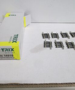 Minitrix N 14916 gebogenes Gleis R1 6° 8 Stück m.OVP WZ5809