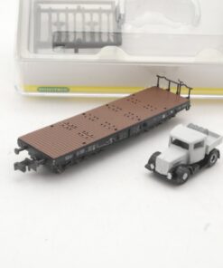 Minitrix N 15109 Schwerlastwagen mit Kaelble-Zugmaschine in OVP RR4132