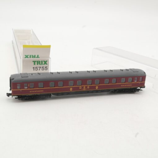 Minitrix N 15755 Schlafwagen der DSG in OVP RR3516 – Bild 3
