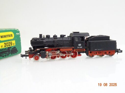 Minitrix N 51 2029 00 Dampflok BR 24 058 der DB in OVP JL2409