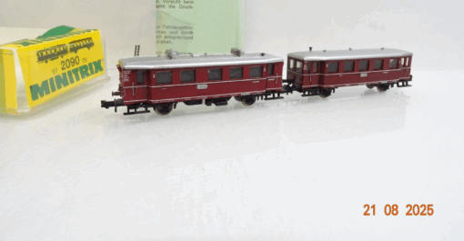 Minitrix N 51 2090 00 Dieseltriebwagen VT 75 der DB in OVP JL2490