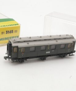 Minitrix N 51 3165 00 Personenwagen 3. klasse der DRG in OVP RR5325