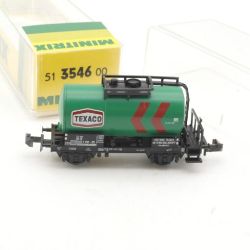 Minitrix N 51 3546 00 Kesselwagen Texaco der DB in OVP RR3924 – Bild 3