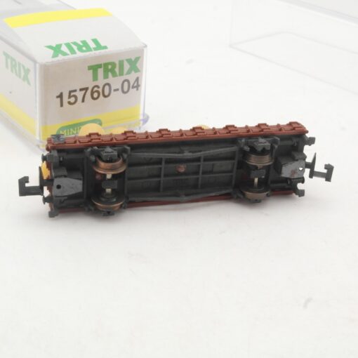 Minitrix N 51 Flachwagen mit Fässern in EVP RR3914 – Bild 4