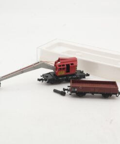 Minitrix N Kranwagen mit Beiwagen der DB in EVP QR7968