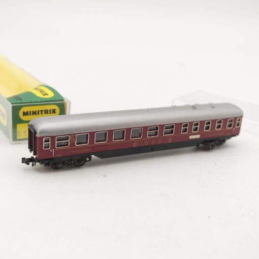 Minitrix N Personenwagen Hagen München der DSG, siehe Foto in EVP RR2091 – Bild 3