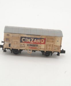 Minitrix N Spitzdachwagen Cinzano gesuprt, siehe Foto RR5047 o.
