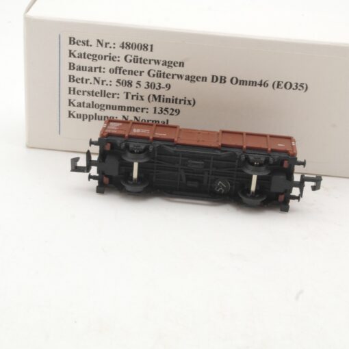 Minitrix N offener Güterwagen 508 5 303-9 der DB in EVP RR4173 – Bild 4