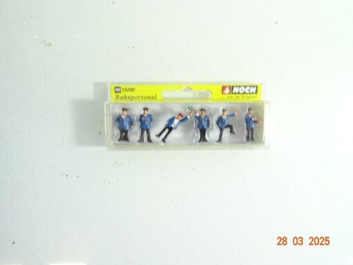 NOCH Spur H0 15280 Bahnpersonal Figuren Set siehe Bilder in OVP CK7136