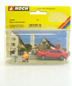 Noch H0 11862 Feuerwehreinsatz neuwertig in OVP CK2337