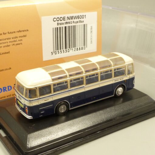 Oxford 1:160 NMW6001 Bristol MW6G Royal Blue Omnibus in OVP EX6332 – Bild 3