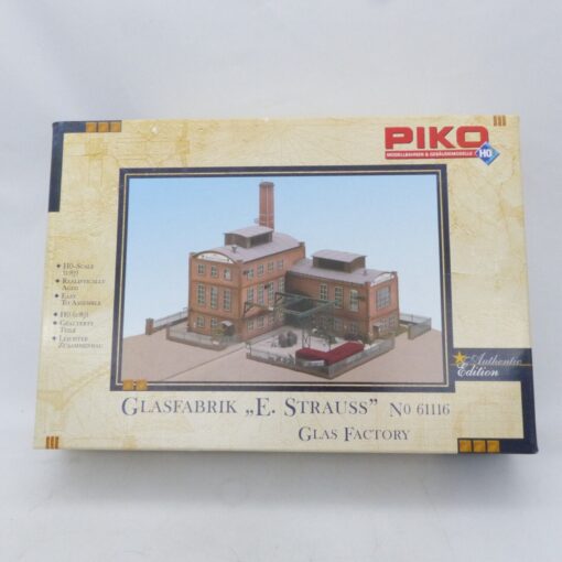 PIKO Bausatz H0 61116 Glasfabrik E. Strauss in OVP EX5436