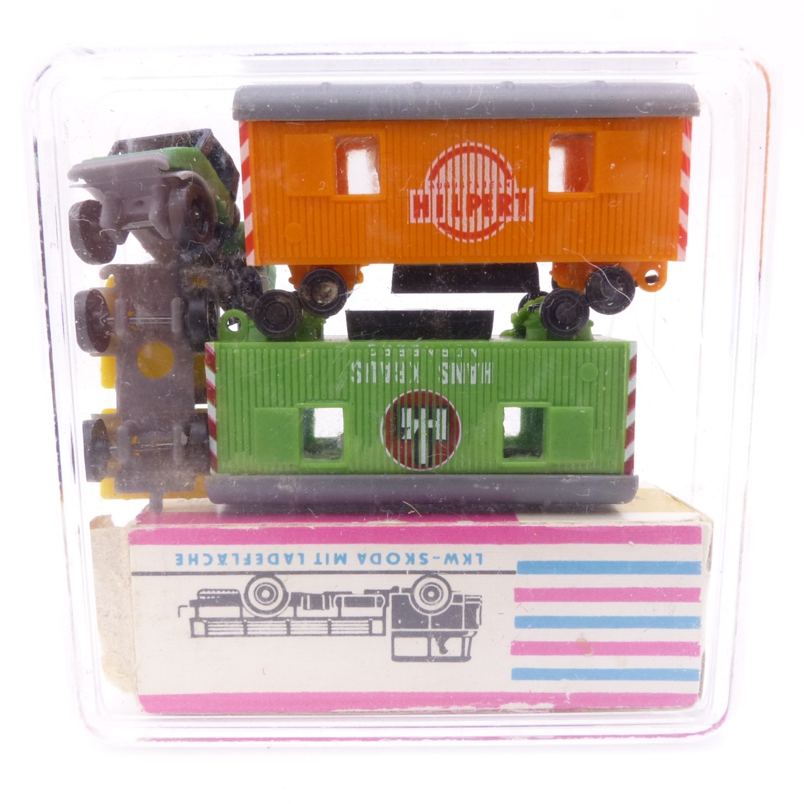 Permot etc. 1:160 Konvolut LKW Unimog und Anhänger in EVP EX8248 – Bild 3