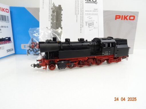 Piko H0 50634 Dampflok BR 83 1016 der DR mit DSS PluX22 in OVP JL264