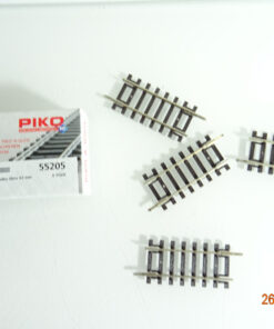 Piko H0 55205 Gerades Gleis 62mm 4Stück siehe Foto in OVP CK3191