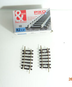 Piko H0 55252 Gebogenes Gleis r 422mm 7,5° 2Stück siehe Foto in OVP CK3187
