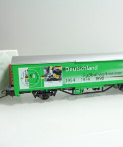Piko H0 72000 gedeckter Güterwagen Deutschland Fussballweltmeister in OVP JD3302