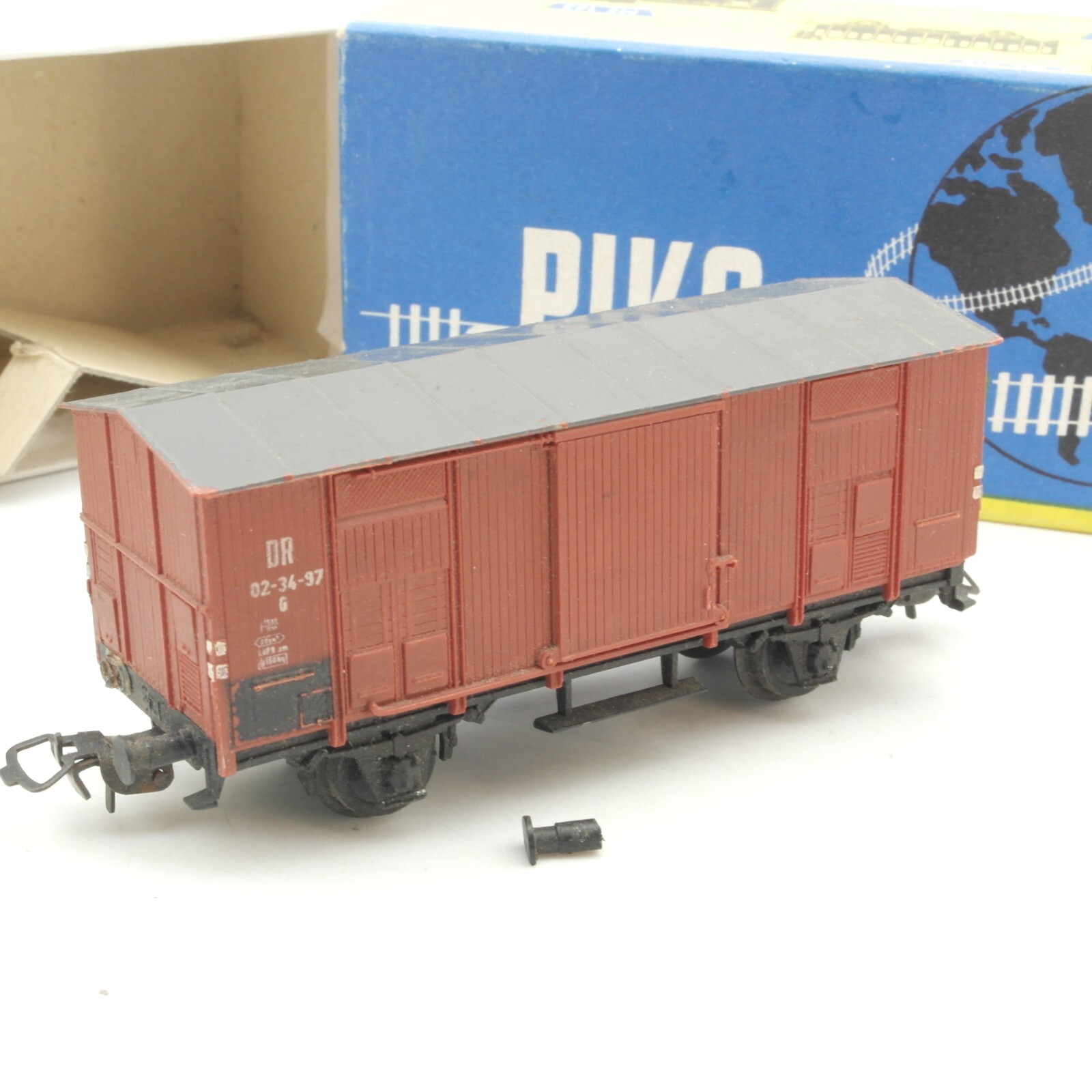 Piko H0 gedeckter Güterwagen 02-34-97 der DR in EVP RG9679 – Bild 3
