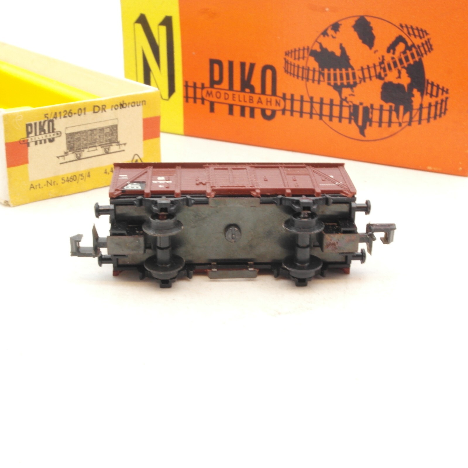 Piko N 5/4126-01 gedeckten Güterwagen Gr04 der DR in OVP RG1467 – Bild 3