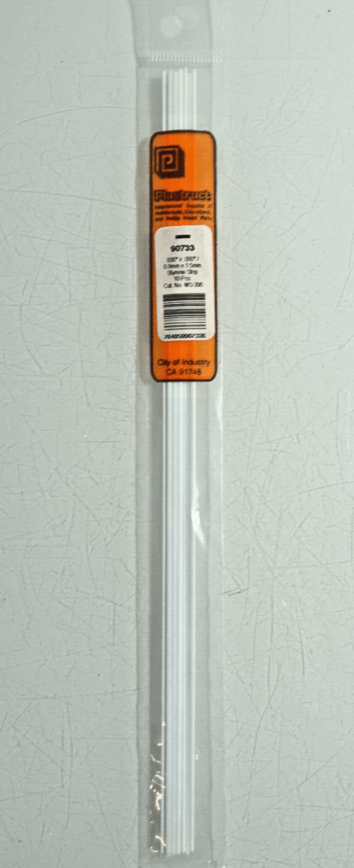Plastruct Styrene 90733 Strip 10Stück siehe Foto in OVP CK232