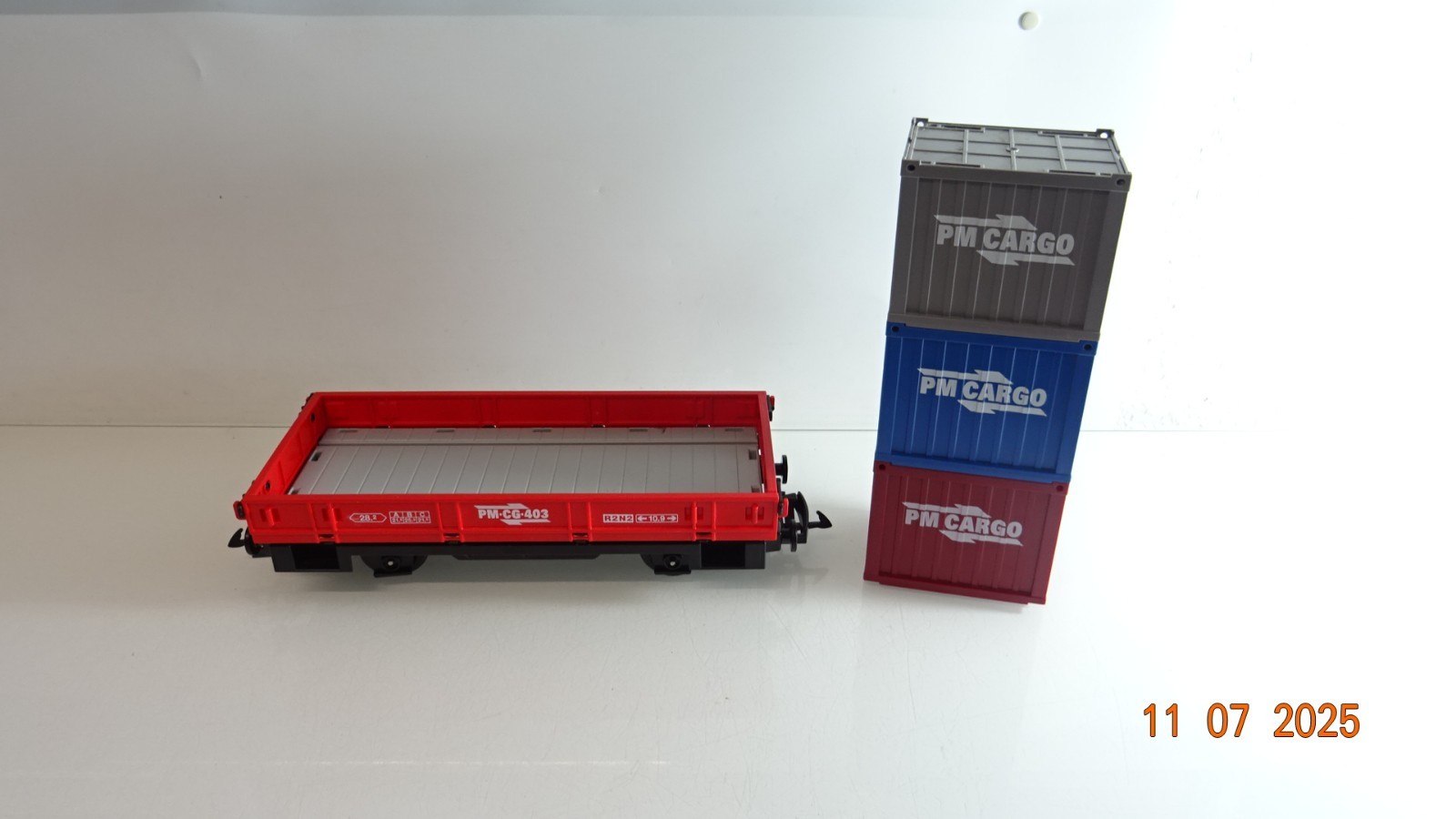 Playmobil 5258 Niederbord mit Containern PM-CG-403 siehe Foto CK9560 – Bild 3