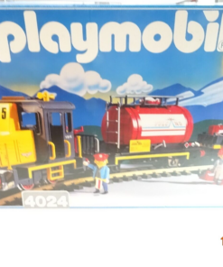 Playmobil Spur G 4024 Güterzug Set mit zwei Wagen siehe Foto in OVP CK4916