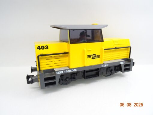 Playmobil Spur G aus 5258 Diesellok 403 PM Cargo RC-Fernsteuerung JL2177 o. – Bild 3