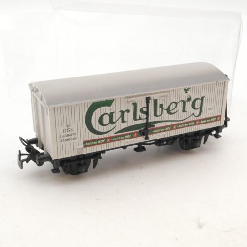 Pocher H0 gedeckter Güterwagen Carlsberg der DSB, siehe Foto in EVP QR1070 – Bild 3