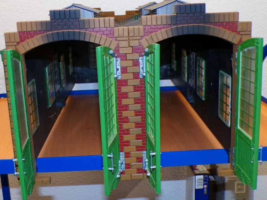 Pola Spur G Lokschuppen zweiständig Länge ca. 75cm siehe Foto PK2434 o. – Bild 3