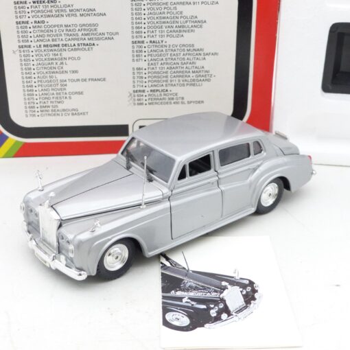 Polistil 1:25 S634 Rolls Royce Silver Cloud Limousine metalic in OVP EX7407