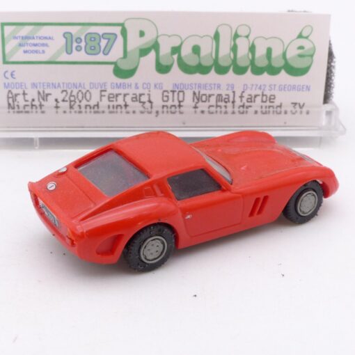 Praline 1:87 Nr.: 2600 Ferrari GTO rot, in OVP EX1788 – Bild 3