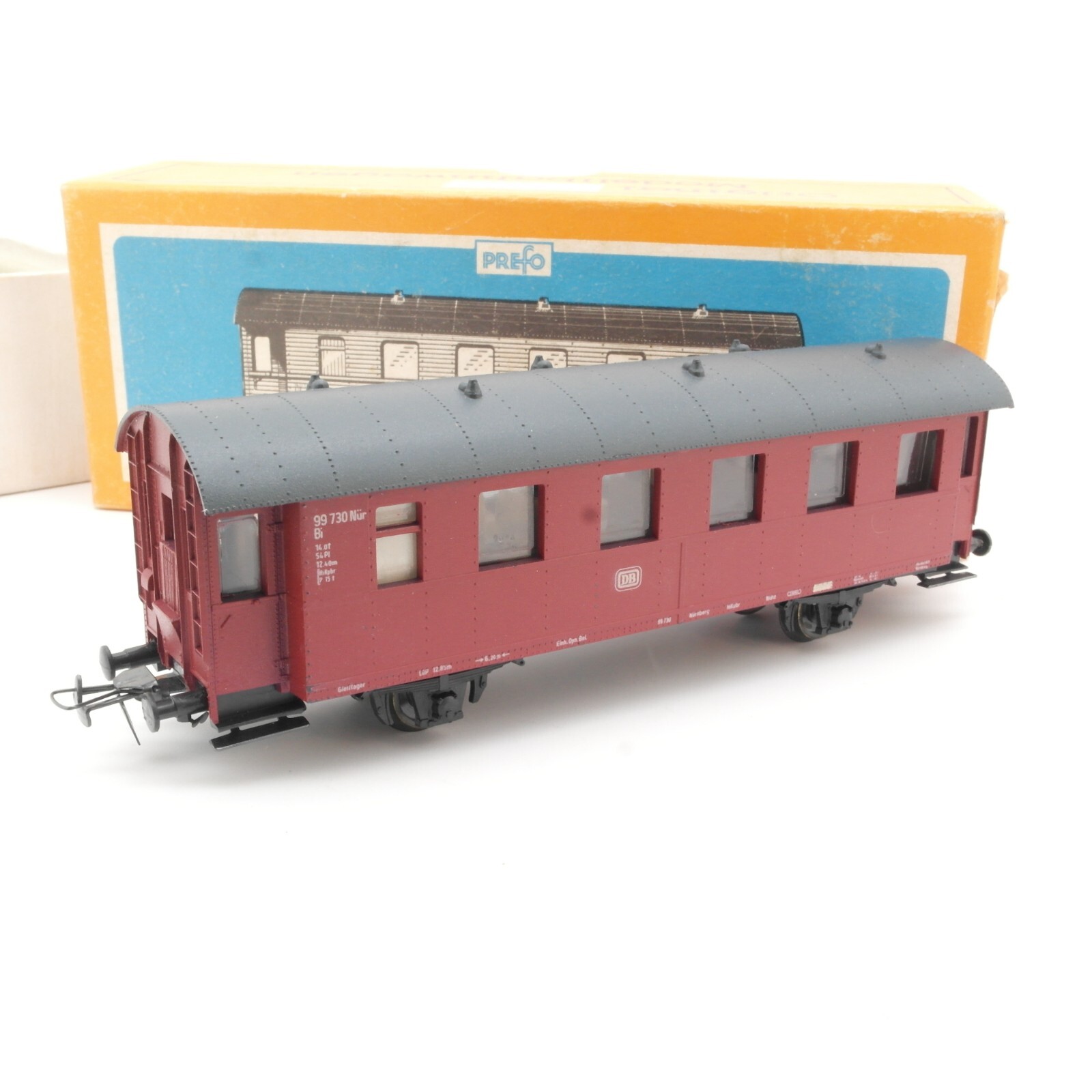 Prefo H0 VEB Personenwagen Umbauwagen 5452512/5/10 der DR in OVP QR3914