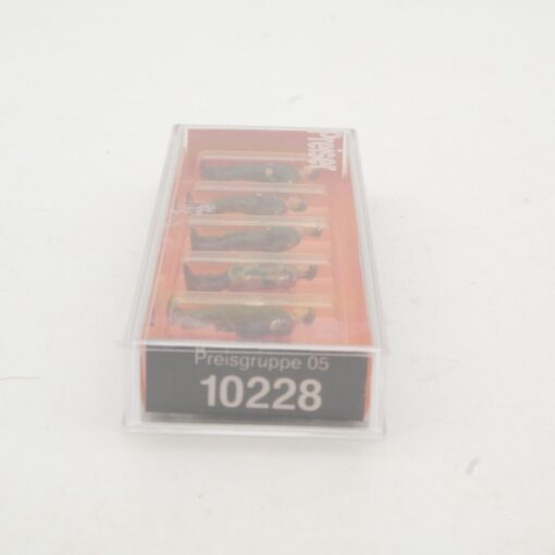 Preiser H0 10228 BGS Beamte Einsatzanzug 6 Figuren in OVP QR9834 – Bild 5