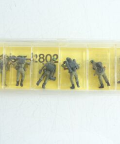 Preiser H0 2802 Figuren Bundeswehr mit Marschgepäck 6 Stück in OVP RR1468