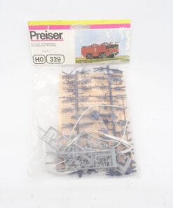 Preiser H0 329 Feuerwehrmänner 42 Stück in OVP RR1489