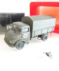 Preiser H0 37011 MB L 328/36 Pritsche / Plane Bundeswehr DRK in OVP RR1450